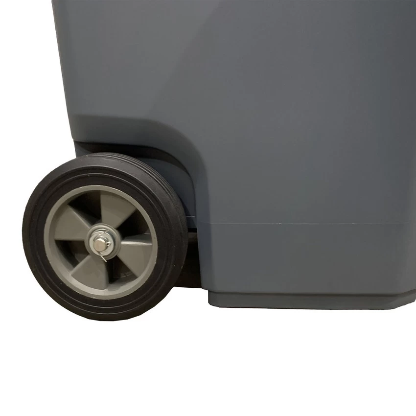 TRUST 360 Litre THOR Step-On Roll-out Bin - Grey - Image 5