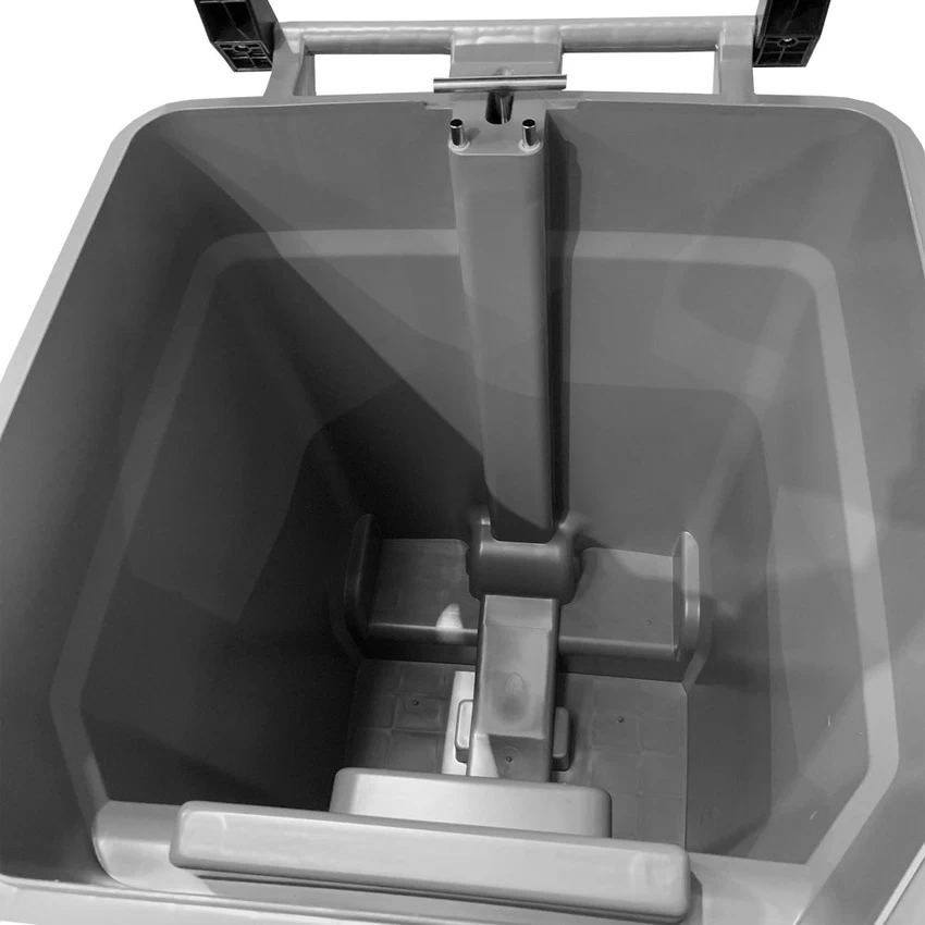 TRUST 360 Litre THOR Step-On Roll-out Bin - Grey - Image 6