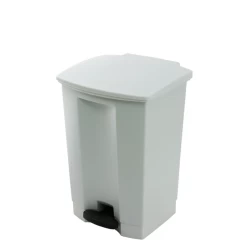 TRUST 68 Litre Step-On Bin - White