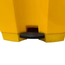 TRUST 87 Litre Step-On Bin - Yellow