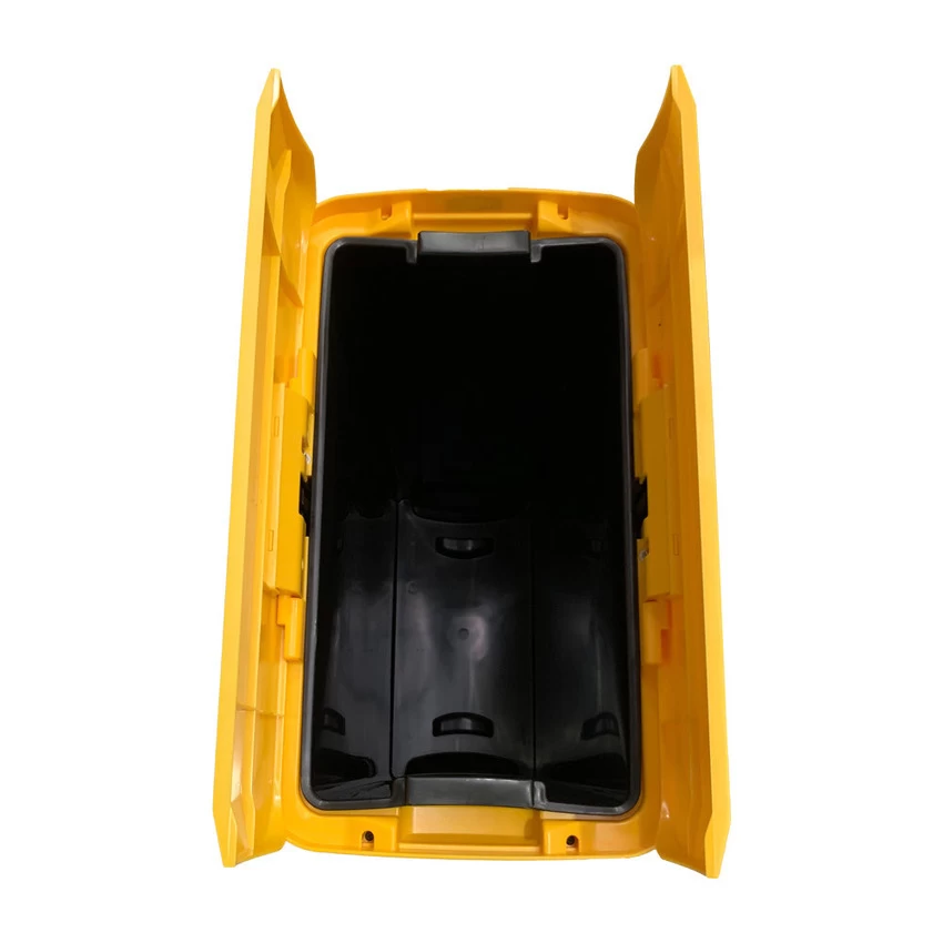 TRUST 50 Litre Svelte Step-On Bin - Yellow - Image 4