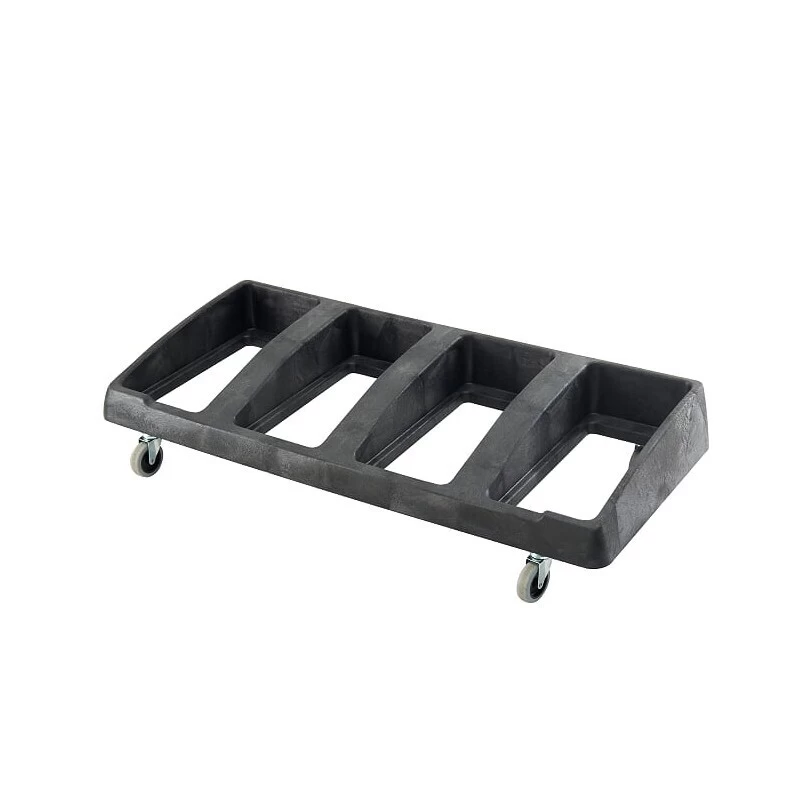 TRUST Svelte Plastic 4 Compartment Dolly To Suit RT1211, RT1213 - Black