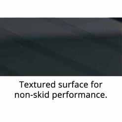 TRUST 135KG Rated Hi-5 3 Shelf Utility Cart, 103.2cm X 50.8cm X 96cm - Black