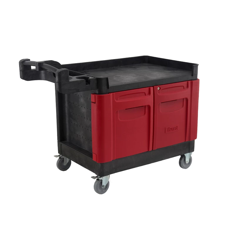 TRUST 340kg Rated Bitbar Mobile Work Centre With 2 Door Cabinet