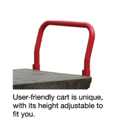 TRUST OEASY Work Height Platform Truck With 150mm TPR Castors - 900kg Rated - Sydney Only