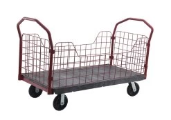 TRUST OEASY Panel Platform With 200mm TPR Castors 173.0 X 76.2 X 104.8cm - 900kg Rated