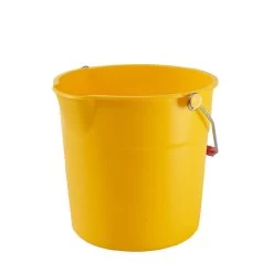 TRUST 13L Round Bucket - Yellow