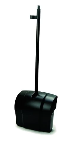 TRUST Predator Upright Dust Pan With Cover And Hook 33.2 X 13.9 X 95.8 Cm - Black