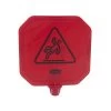 TRUST Safety Cone Signs 29.6 X 26.2 X 5.5 Cm - Red