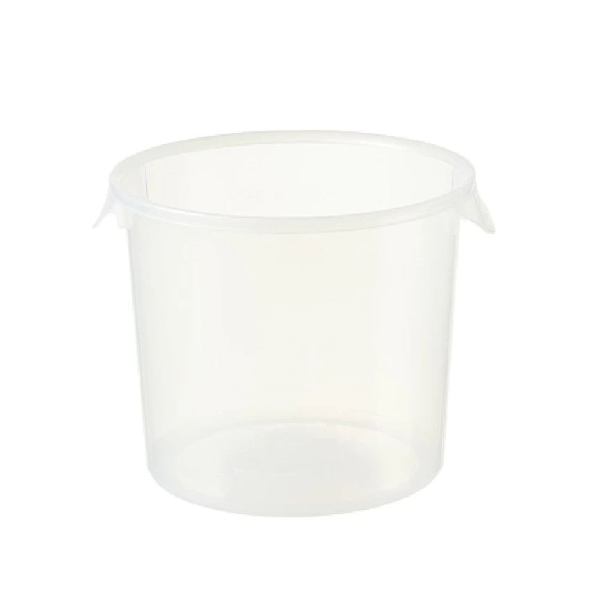 TRUST 5.7Litre Round Storage Container - Opaque