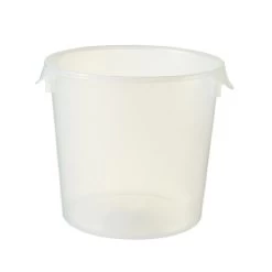 TRUST 20.8Litre Round Container With Bail - Opaque