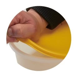 TRUST 20.8Litre Round Container With Bail - White