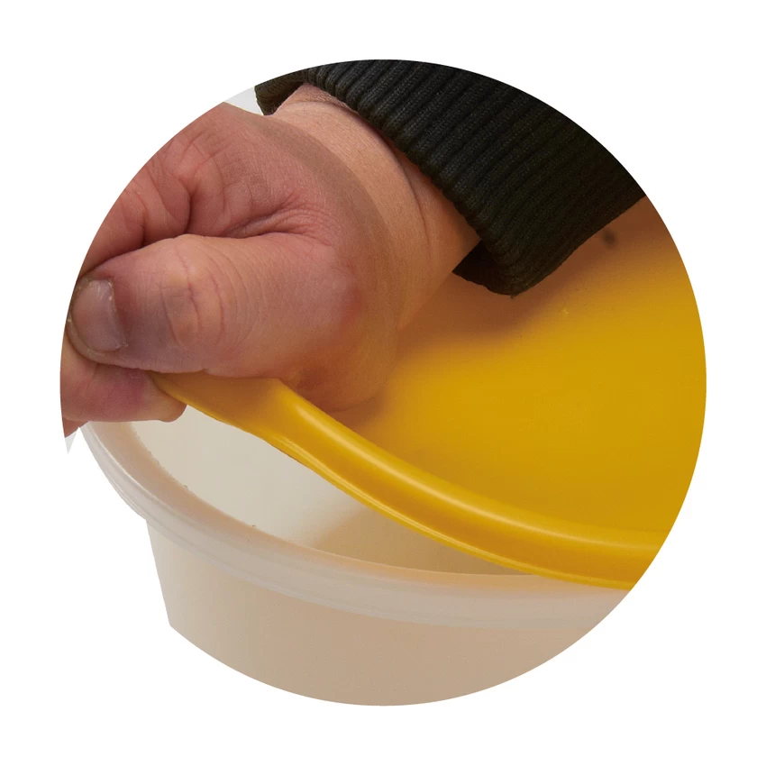 TRUST Lid For 5.7L/7.6L Round Storage Container - Yellow - Image 2