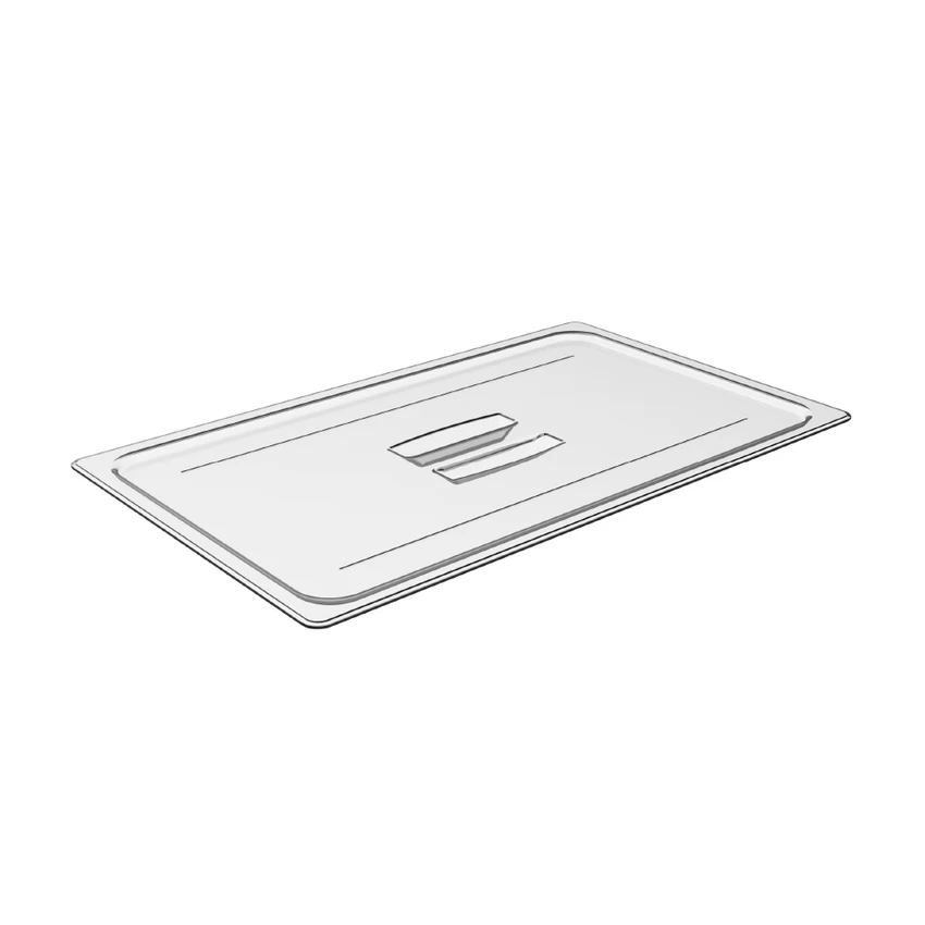 TRUST Lid, Cold Food Pan Cover With Handle, Full Size, PolyCarbonate, BPA-free - Image 2