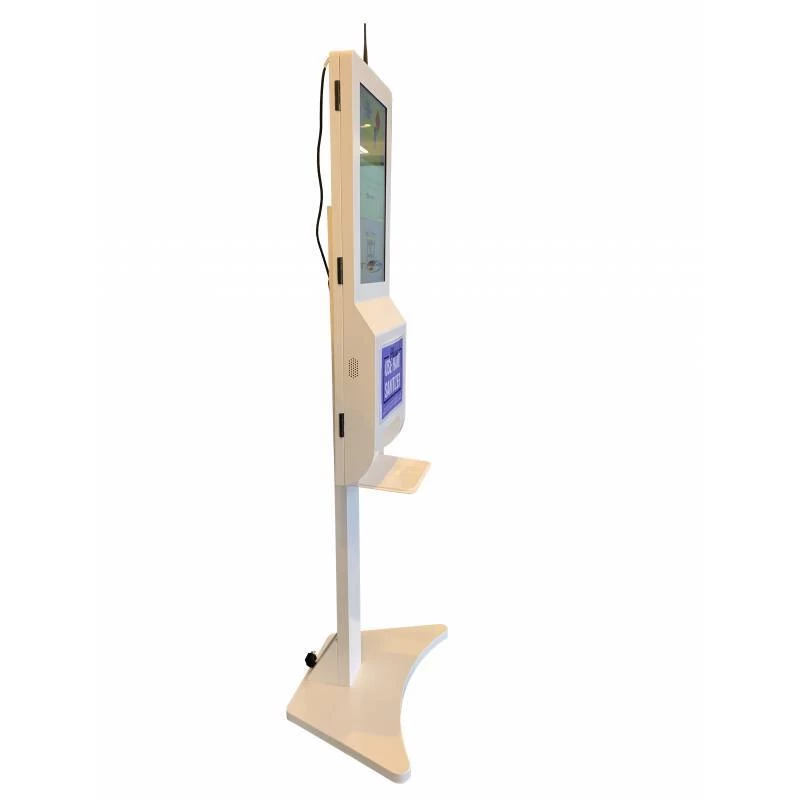 21.5'' Floor Stand Digital Signage Screen With Hand Sanitiser Auto Dispenser - Image 3