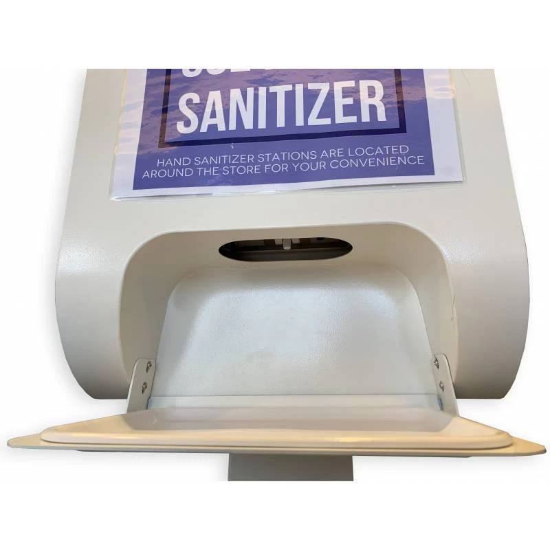 21.5'' Floor Stand Digital Signage Screen With Hand Sanitiser Auto Dispenser - Image 6
