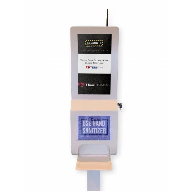 21.5'' Floor Stand Digital Signage Screen With Hand Sanitiser Auto Dispenser - Image 7
