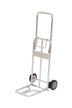 80kg Rated Foldable Chrome Plated Hand Truck Trolley SFT2809