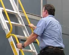 Mezzalad - Fixed Access Ladder And Gate - SM-VH01 - 2529mm Height