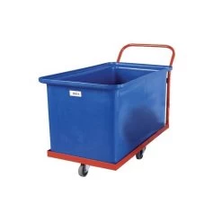 400L Rotomoulded Plastic Tank - 1130 X 600 X 600mm - Blue